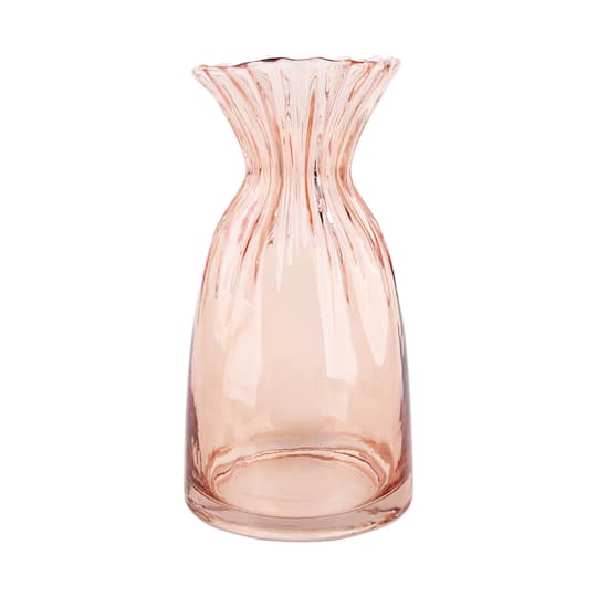 12" Pink Glass Vase by Ashland®